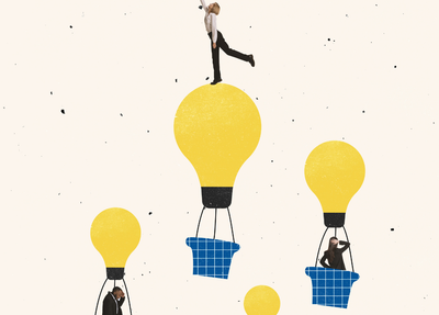 collage image of air balloons