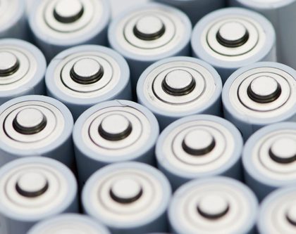 batteries stacked together