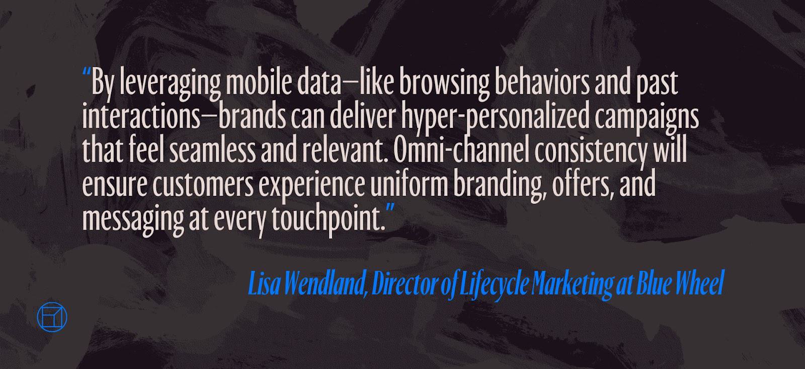 Mobile commerce quote