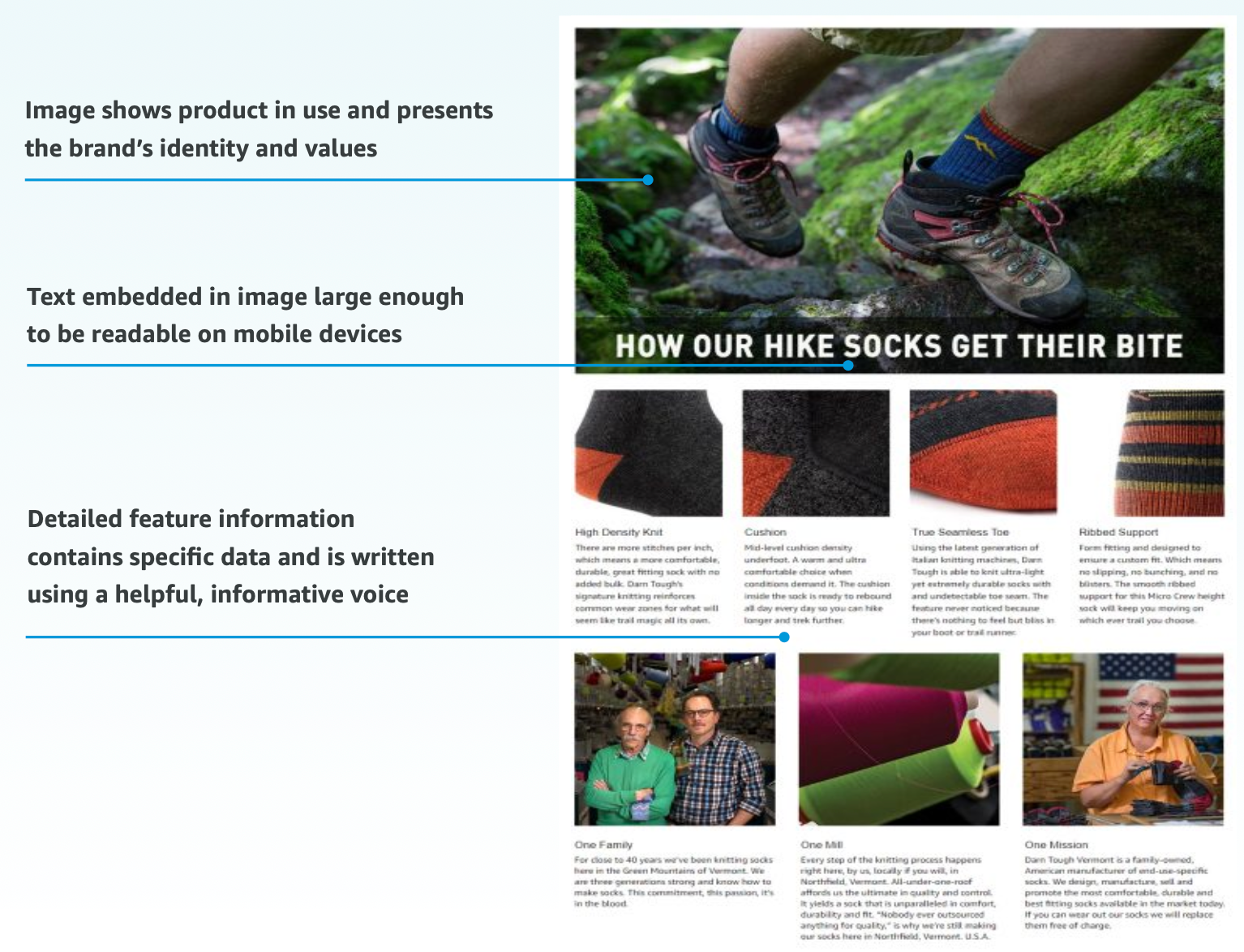 Amazon A+ Content Example