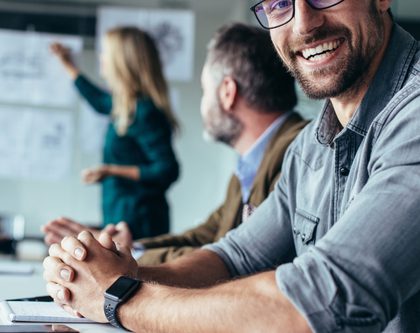 People working in an Amazon Marketing and Advertising Agency