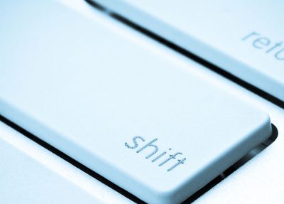 shift keyboard button