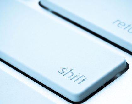 shift keyboard button