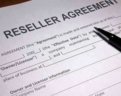 reseller agreement