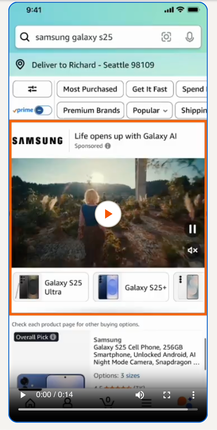 Sponsored Brands Reserve Share of Voice