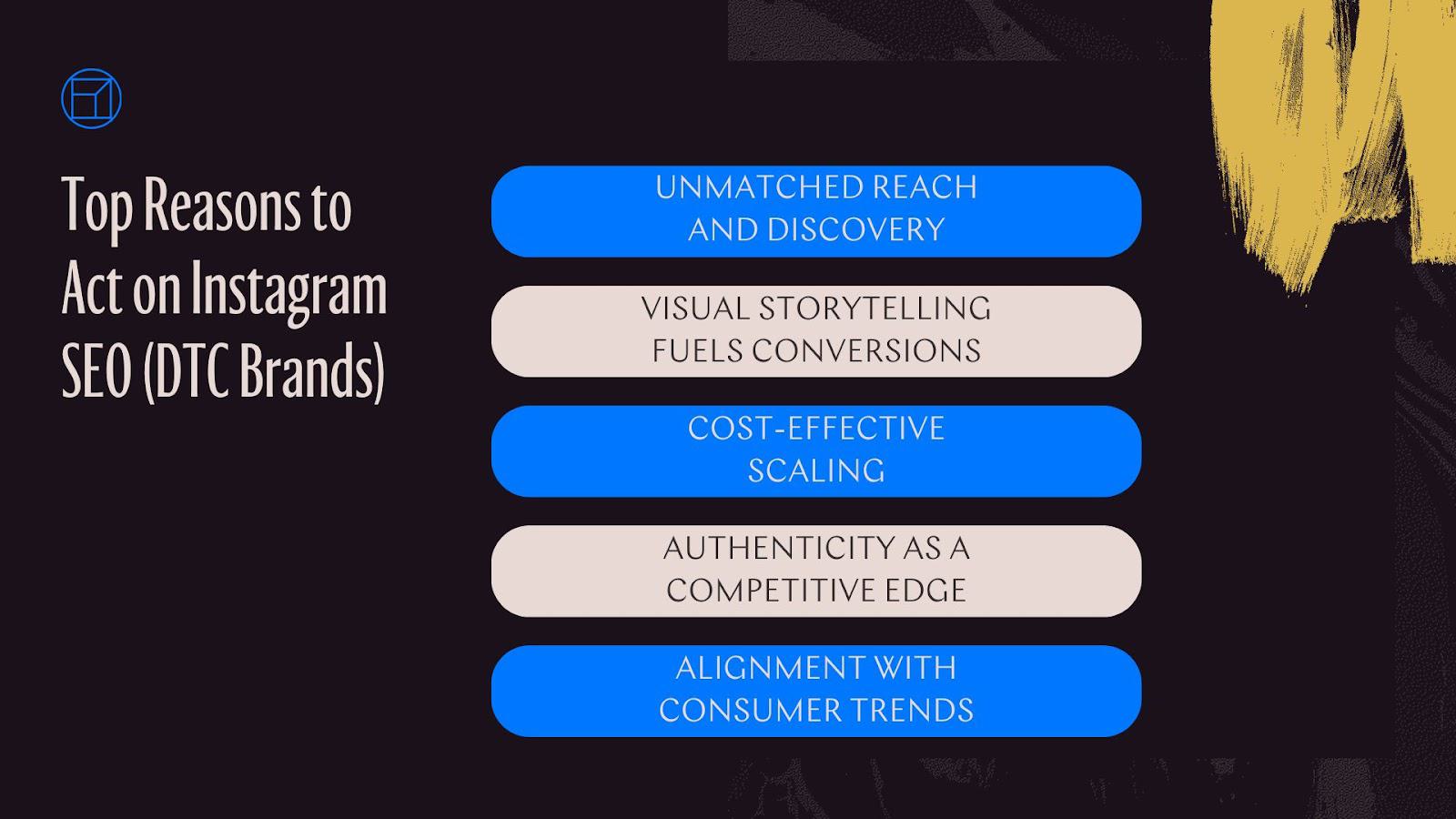 DTC Brands and Instagram SEO